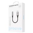 Перехідник Proove SoundMesh, USB Type-C to 3.5mm, Gray (ACSM00005201)