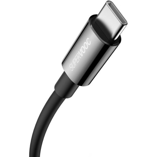 Кабель Baseus Superior Series SUPERVOOC Fast Charging Data, USB Type-A to USB Type-C, 65W, 2м, Black (CAYS001001)