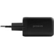 Мережевий зарядний пристрій Proove Silicone Power, 2xUSB Type-C, 40W, Black (WCSP4020001)