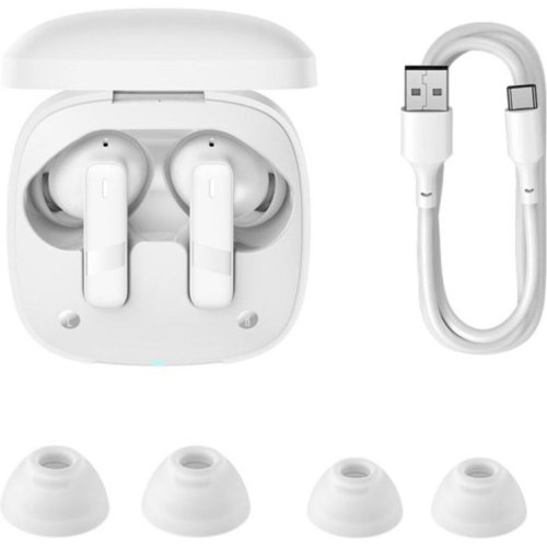 Навушники бездротові TWS Bowie E20, White (A00069700223-00)