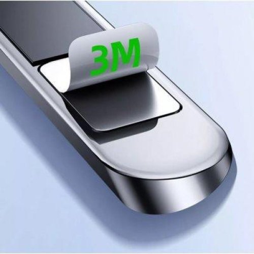 Паркувальна карта Proove Parking Number Plate Metal Lock, Silver (AAPM00000006)