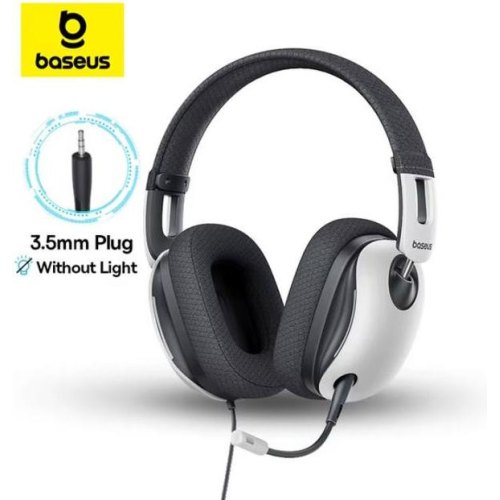 Гарнітура дротова Baseus GoPlay 1 Max Gaming, White (A00181002213-00)