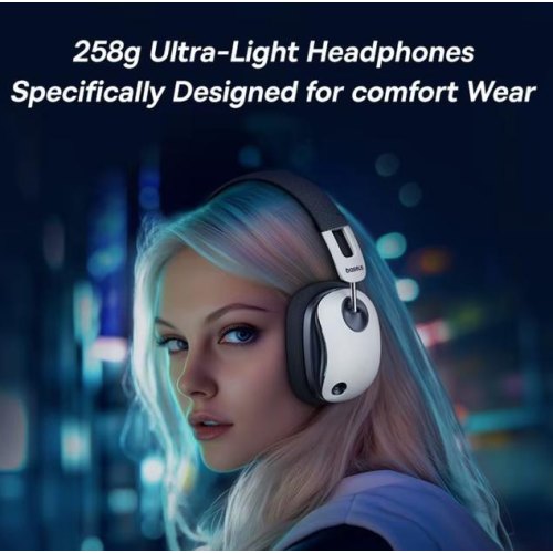 Гарнітура дротова Baseus GoPlay 1 Max Gaming, White (A00181002213-00)