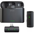 Мікрофон бездротовий, петличний Proove Demo, USB Type-C, Black (PMDM00010202)