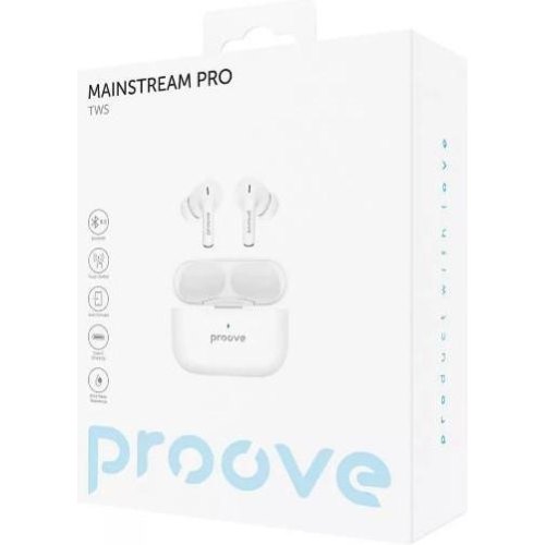 Навушники бездротові TWS Proove Mainstream Pro, White (TWMSP0010002)