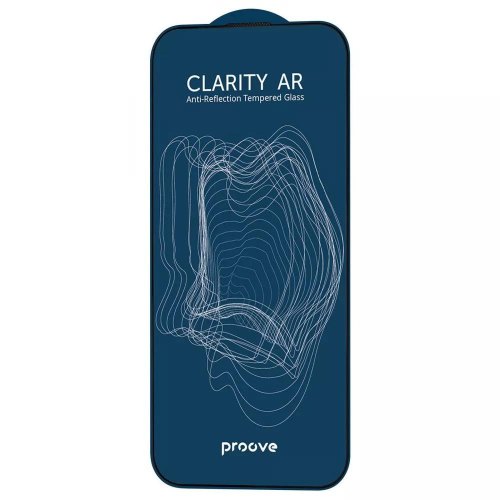 Захисне скло для смартфона Proove Clarity AR, для Apple iPhone 14 Pro Max/15 Plus/16 Plus, Black (PGCARI14PM01)