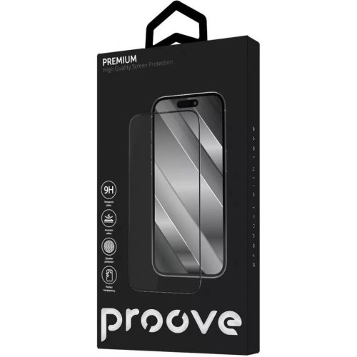 Захисне скло для смартфона Proove Premium, для Apple iPhone 13/13 Pro/14/16e, Black (PGPPMI140001)
