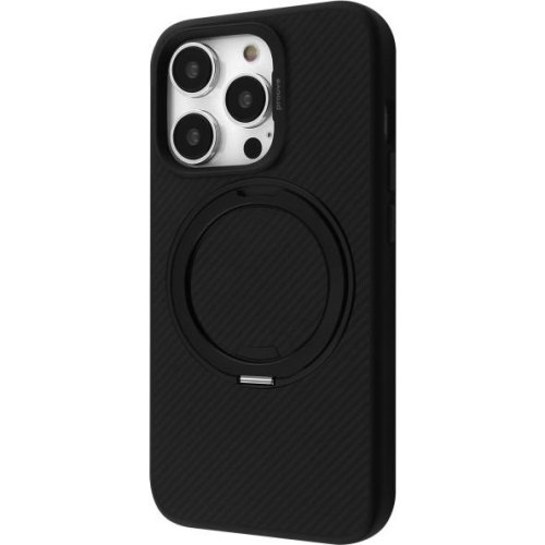 Чохол Proove Reinforce Case with Magnetic Ring, для Apple iPhone 14 Pro, Black (PCREIP14P002)
