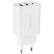 Мережевий зарядний пристрій Proove Rapid, 2xUSB Type-A/1xUSB Type-C, 30W, White (WCRP30210002)