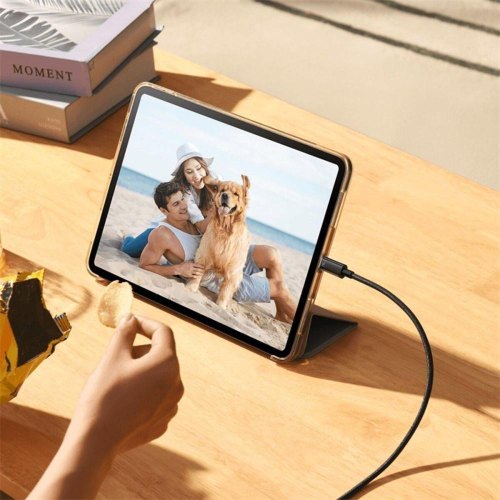 Кабель Baseus Tungsten Gold Fast Charging, USB Type-C to USB Type-C, 240W, 3м, Black (CAWJ040201)