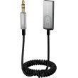 Bluetooth-аудіоадаптер автомобільний Proove Helix, Metal Gray (ADCS00001803)