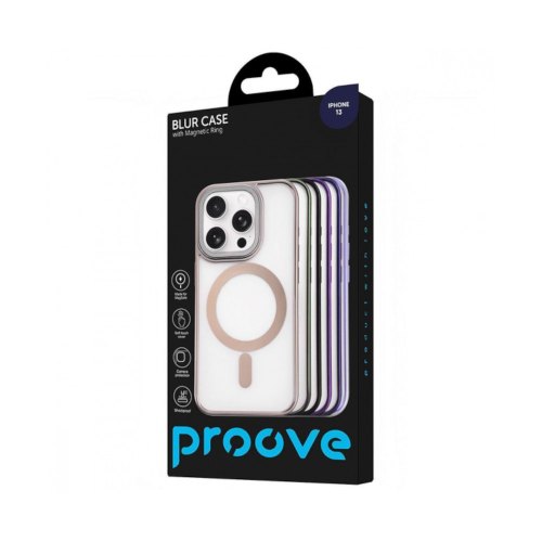 Чохол Proove Blur Case with Magnetic Ring, для Apple iPhone 13, Midnight Blue (PCBCIP130008)