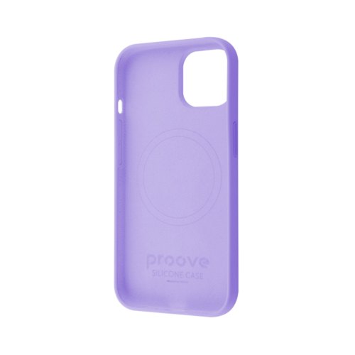 Чохол Proove Silicone Case with Magnetic Ring, для Apple iPhone 14, Lilac (PCSMIP140021)