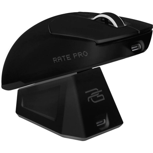 Миша бездротова, ігрова Proove Gaming Rate Pro with Charging Dock, Black (WMRPCD022001)