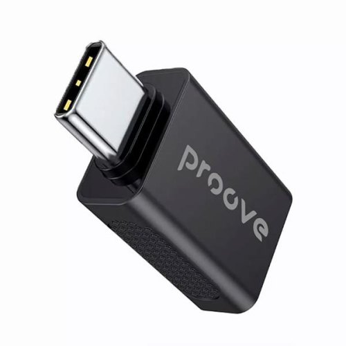 Перехідник OTG Proove Extension, USB Type-A to USB Type-C, Black (HBEX00101001)