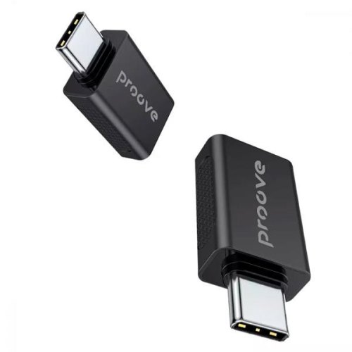 Перехідник OTG Proove Extension, USB Type-A to USB Type-C, Black (HBEX00101001)