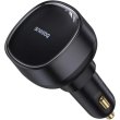 Автомобільний зарядний пристрій Baseus Enjoyment Pro Car Charger, USB Type-A, вбудований кабель USB Type-C/Lightning, 60W, Black (C00057802111-02)