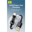 Кабель Baseus Gem Fast-Charging, USB Type-A to USB Type-C, 100W, 1м, Black (P10373002111-00)