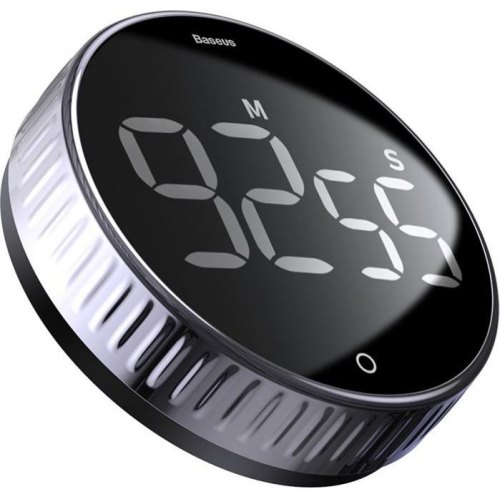 Таймер Baseus Heyo Rotation Countdown, Black (ACDJS-01)