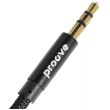 Аудіокабель Proove Weft, mini-jack 3.5мм to mini-jack 3.5мм, 1м, Black (ACWF00005801)