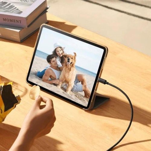 Кабель Baseus Tungsten Gold Fast Charging, USB Type-C to USB Type-C, 240W, 1м, Black (CAWJ040001)