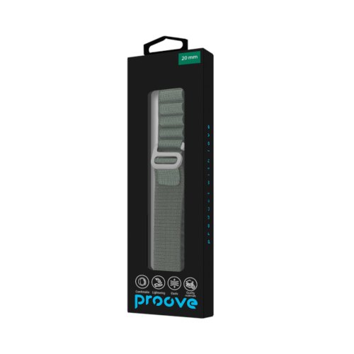 Ремінець для смартгодинника Proove Pulse Loop 20mm, Green (WBPLUW20MM06)