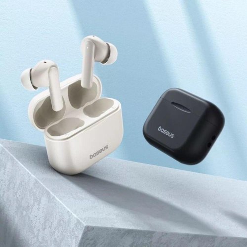 Навушники бездротові TWS Baseus Bowie E17, White (A00072200223-Z1)