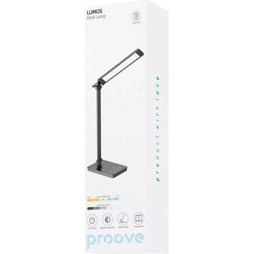 Лампа настільна Proove Lumos, Dark Gray (PLLM00010001)
