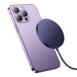 Бездротовий зарядний пристрій Baseus Simple Mini3 Magnetic Wireless Charger, 15W, Purple (CCJJ040205)