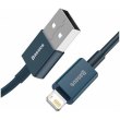 Кабель Baseus Superior Series Fast Charging, USB Type-A to Lightning, 2.4A, 1м, Blue (CALYS-A03)