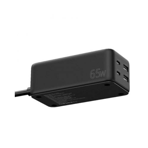 Мережевий фільтр Proove Power Strip Homester PD-03, 65W, 1xAC, 2xUSB Type-C/2xUSB Type-A, Black (PSP165220001)