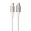 Кабель Proove Dense Metal, USB Type-C to USB Type-C, 60W, 1м, White (CCDM60002202)