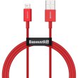 Кабель Baseus Superior Series Fast Charging, USB Type-A to Lightning, 2.4A, 1м, Red (CALYS-A09)
