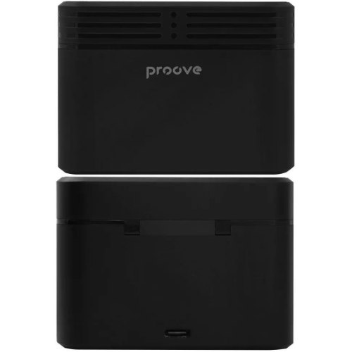 Мікрофон бездротовий, петличний Proove Record, Lightning, Black (PMRC00010102)