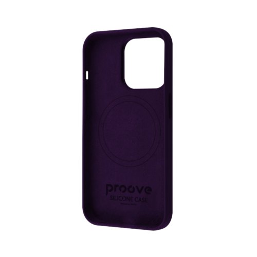 Чохол Proove Silicone Case with Magnetic Ring, для Apple iPhone 14 Pro, Elderberry (PCSMIP14P019)