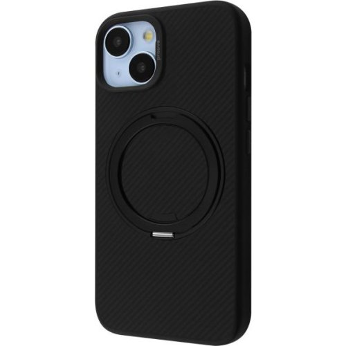 Чохол Proove Reinforce Case with Magnetic Ring, для Apple iPhone 15, Black (PCREIP150002)