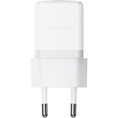 Мережевий зарядний пристрій Baseus Palm Fast Charger, USB Type-C, 20W, кабель USB Type-C to USB Type-C 60W, 1м, White (P10111602213-01)