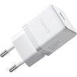 Мережевий зарядний пристрій Baseus Palm Fast Charger, USB Type-C, 20W, кабель USB Type-C to USB Type-C 60W, 1м, White (P10111602213-01)