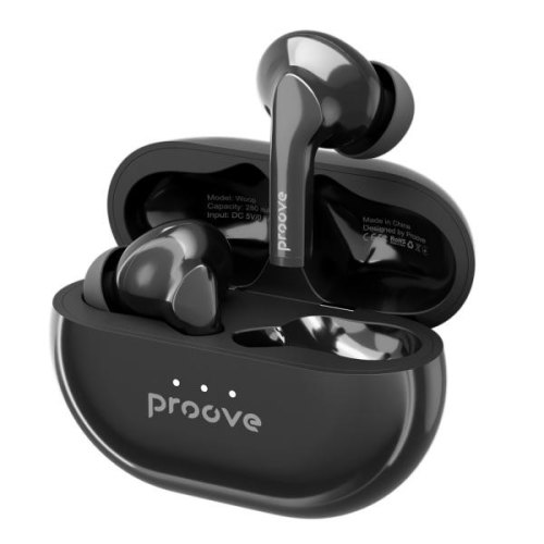 Навушники бездротові TWS Proove Woop, ANC, Black Glossy (TWWP00010001)