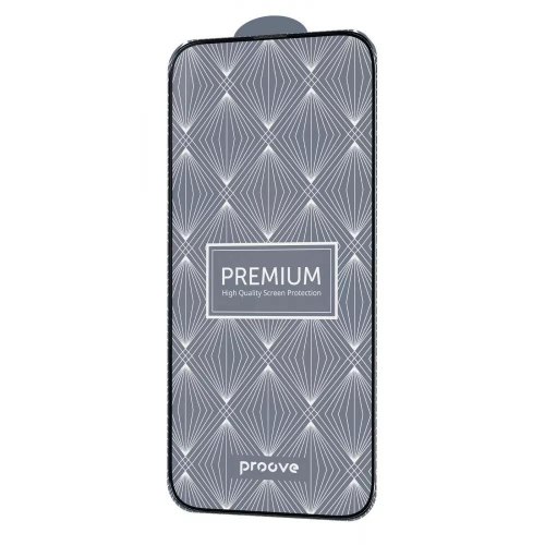 Захисне скло для смартфона Proove Premium, для Apple iPhone 14 Pro Max/15 Plus/16 Plus, Black (PGPPMI14PM01)