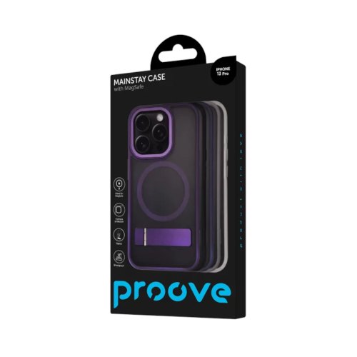 Чохол Proove Mainstay Case with Magnetic Ring, для Apple iPhone 13 Pro, Black (PCMCIP13P002)