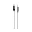 Аудіокабель Proove SoundTrack, USB Type-C to 3.5мм, 1м, Black (ACST00002801)