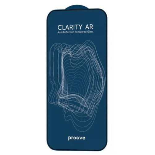 Захисне скло для смартфона Proove Clarity AR, для Apple iPhone 16 Pro Max, Black (PGCARI16PM01)