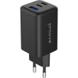 Мережевий зарядний пристрій Proove Pocket GaN, 2xUSB Type-C/1xUSB Type-A, 65W, Black (WCPG65121201)