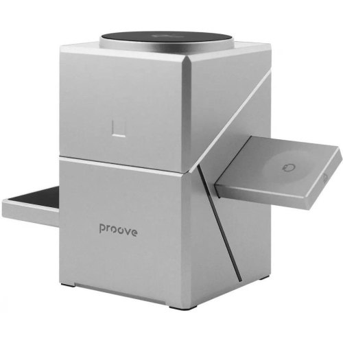 Бездротовий зарядний пристрій Proove Iron Hide 3 in 1, Qi2, Gray (WSIH15000003)