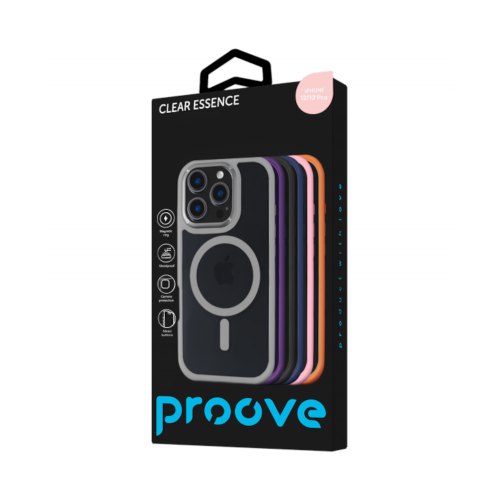Чохол Proove Clear Essence Case with Magnetic Ring, для Apple iPhone 12/12 Pro, Pink Sand (PCCEIP120P28)