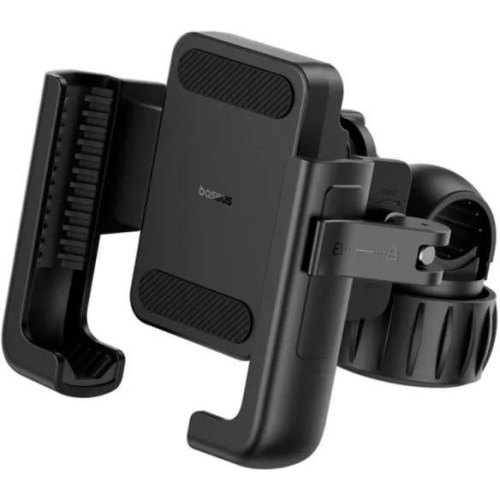 Автомобільний тримач для смартфона Baseus GoTrip Bike Phone Mount, Black (C40572301111-00)