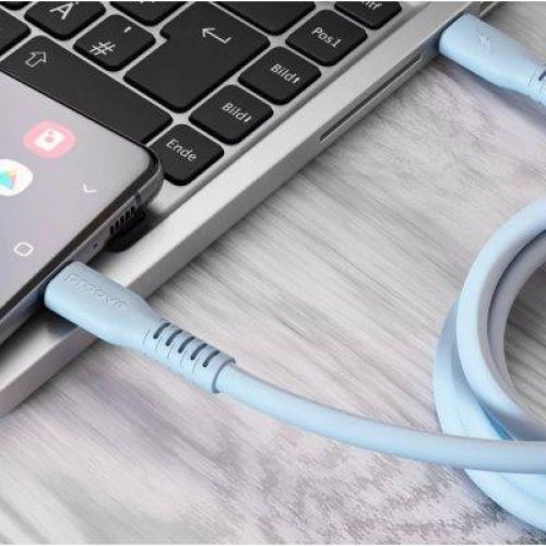 Кабель Proove Eternal, USB Type-C to USB Type-C, 60W, 2м, Light Blue (CCET60002228)