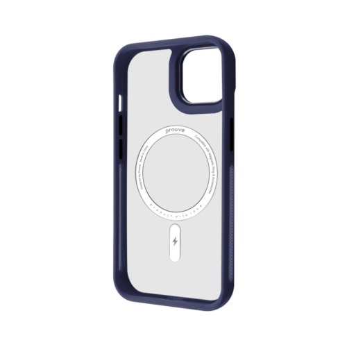 Чохол Proove Clear Essence Case with Magnetic Ring, для Apple iPhone 14, Midnight Blue (PCCEIP140008)