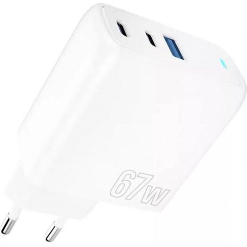 Мережевий зарядний пристрій Proove Silicone Power, 2xUSB Type-C, 40W, White (WCSP4020002)